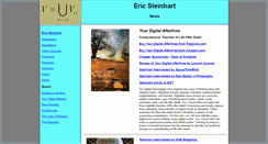 Desktop Screenshot of ericsteinhart.com