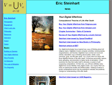 Tablet Screenshot of ericsteinhart.com